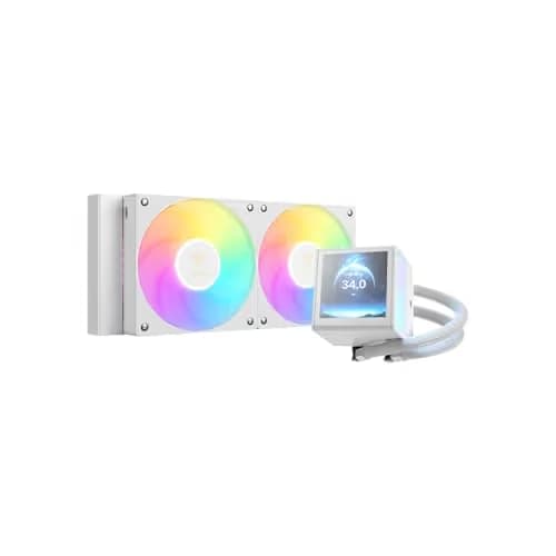 GAMDIAS CHIONE P5 Water 240mm 81.81 CFM White image