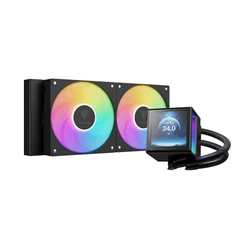 GAMDIAS CHIONE P5 81.81 CFM Water 240mm Black main image