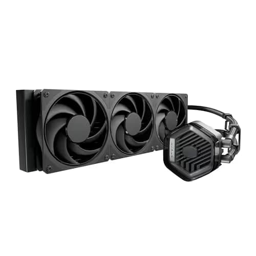 Cooler Master MasterLiquid 360 ATMOS Stealth Water 360mm 75.2 CFM Black image