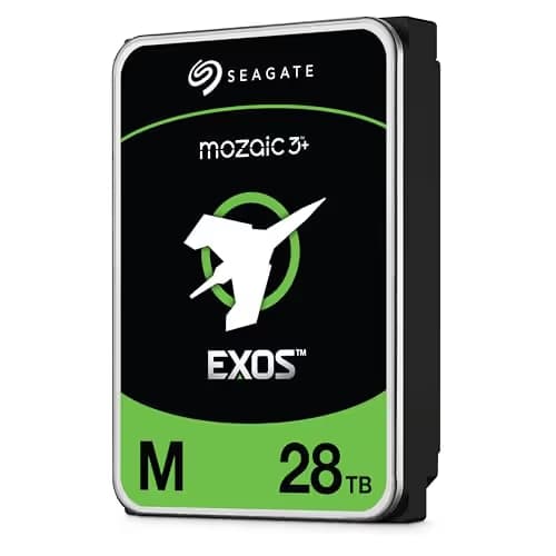 Seagate Exos M 28TB HDD 7200RPM 3.5" SATA 6.0 Gb/s Internal image