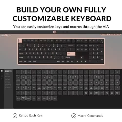 Keychron Q6 Max QMK/VIA RGB Bluetooth Wireless Wired Gaming Keyboard image