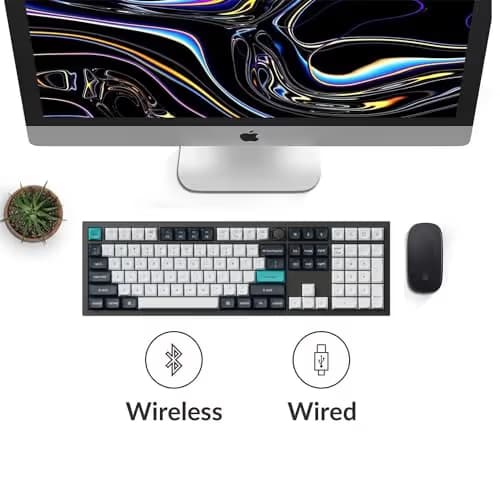 Keychron Q6 Max QMK/VIA RGB Bluetooth Wireless Wired Gaming Keyboard image