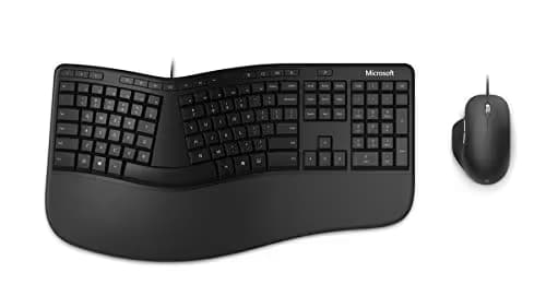 Microsoft RJU-00001 Wired Ergonomic Split Keyboard With Optical Mouse image