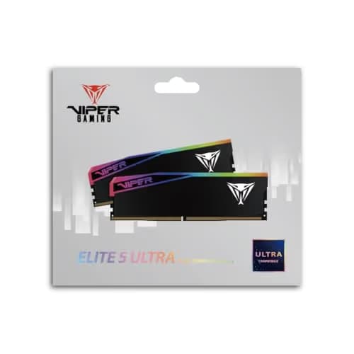 Patriot Viper Elite 5 Ultra RGB Black DDR5-6000 CL28 48GB (2x24GB) image