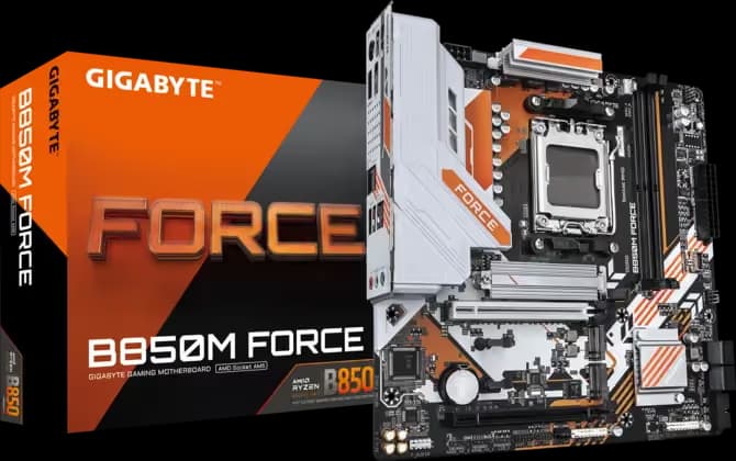 Gigabyte B850M FORCE AM5 DDR5 Micro ATX image