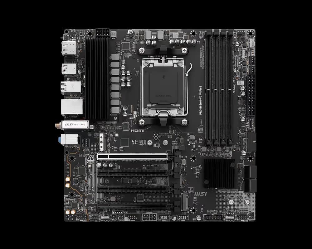 MSI B850 PRO B850M-VC WIFI6E AM5 DDR5 Micro ATX image