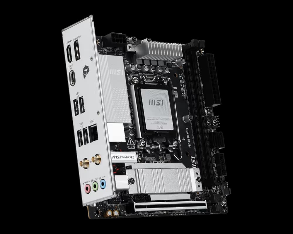MSI H810 PRO H810I WIFI LGA1851 DDR5 Mini ITX image