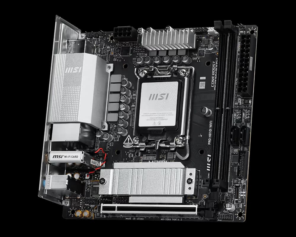 MSI H810 PRO H810I WIFI LGA1851 DDR5 Mini ITX image