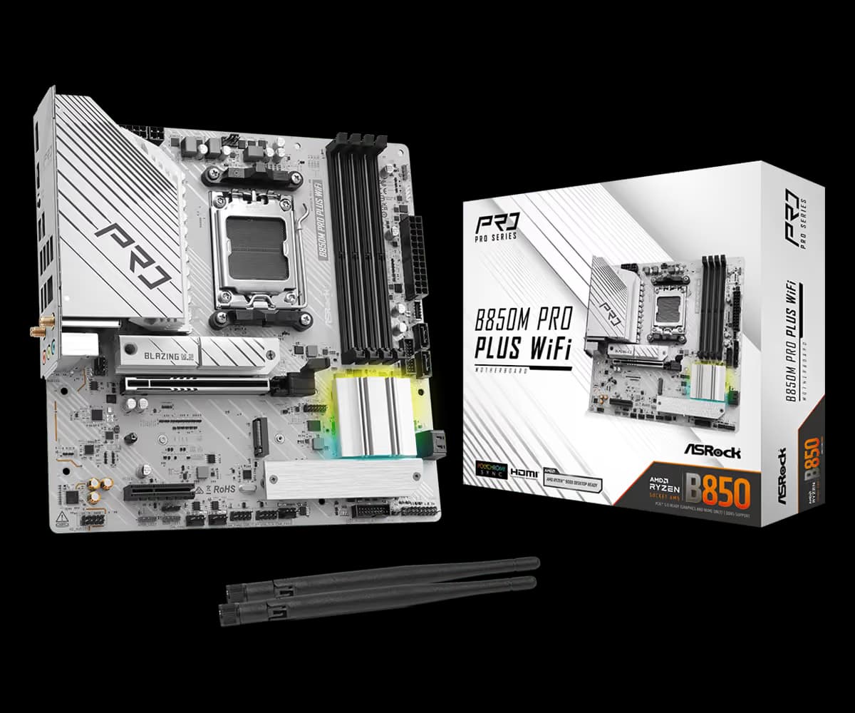 ASRock B850M Pro Plus WiFi DDR5 Micro ATX main image