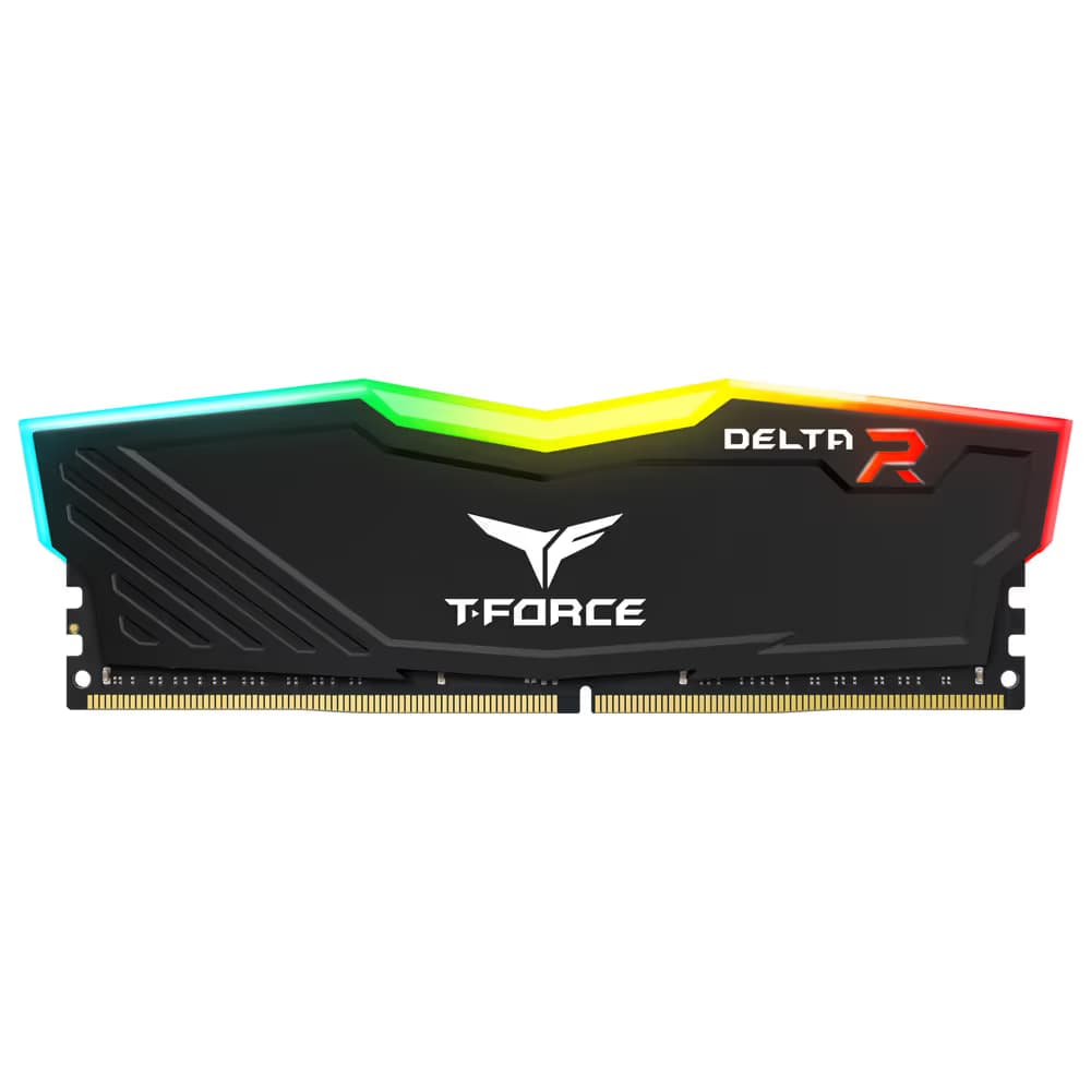 TEAMGROUP T-Force Delta RGB Black DDR4 64GB(2x32GB) 3200MHz CL16 main image