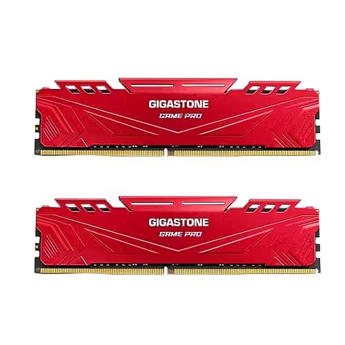 GIGASTONE Game PRO 32GB Kit (2x16GB) DDR4 3600MHz CL18 RED image