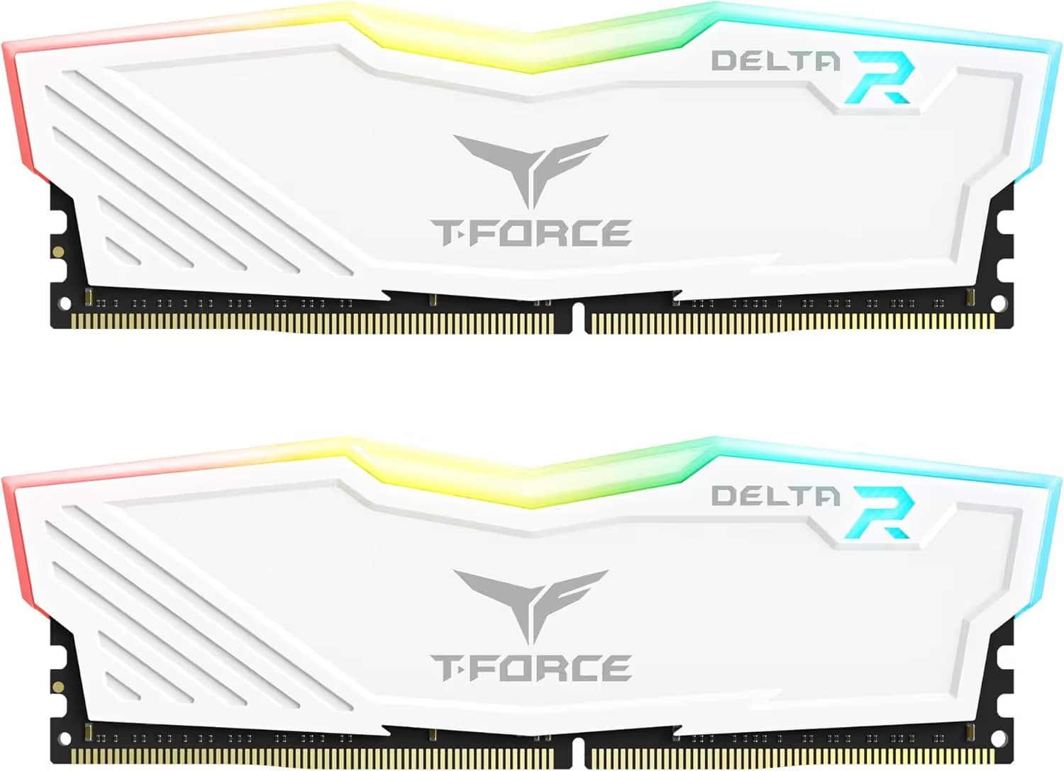 TEAMGROUP T-Force Delta RGB DDR4 16GB (1x16GB) 3200MHz CL16 WHITE main image