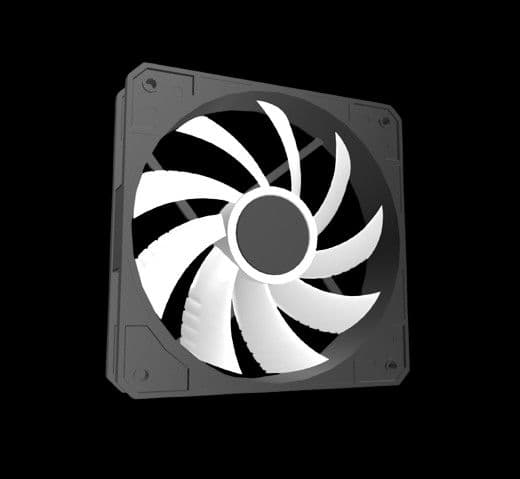 AeroCool Falcon V2 OEM Fan 120mm ARGB Black main image