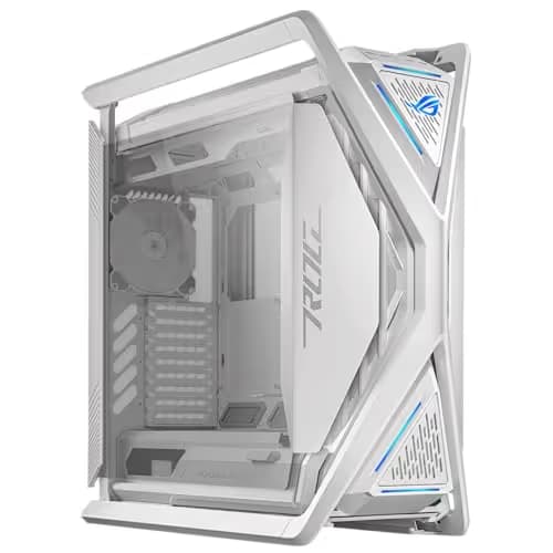 ASUS ROG Hyperion GR701 Tempered Glass eATX Full Tower Computer Case - White main image