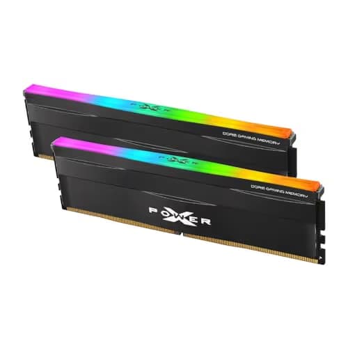Silicon Power DDR5 32GB (2x16GB) Zenith RGB 6000MHz CL36 BLACK image