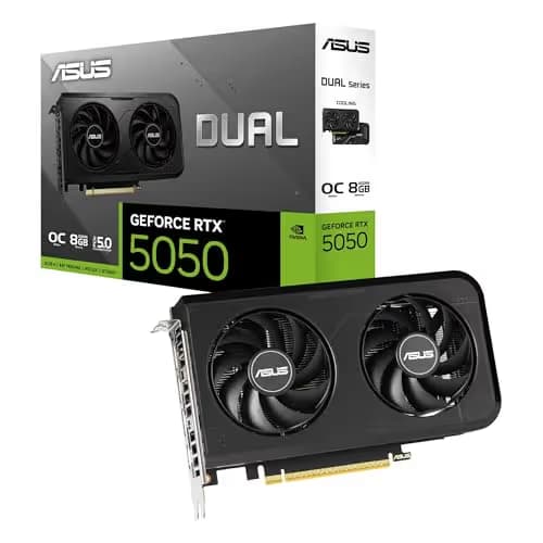 ASUS Dual GeForce RTX 5050 8GB GDDR6 OC Edition image