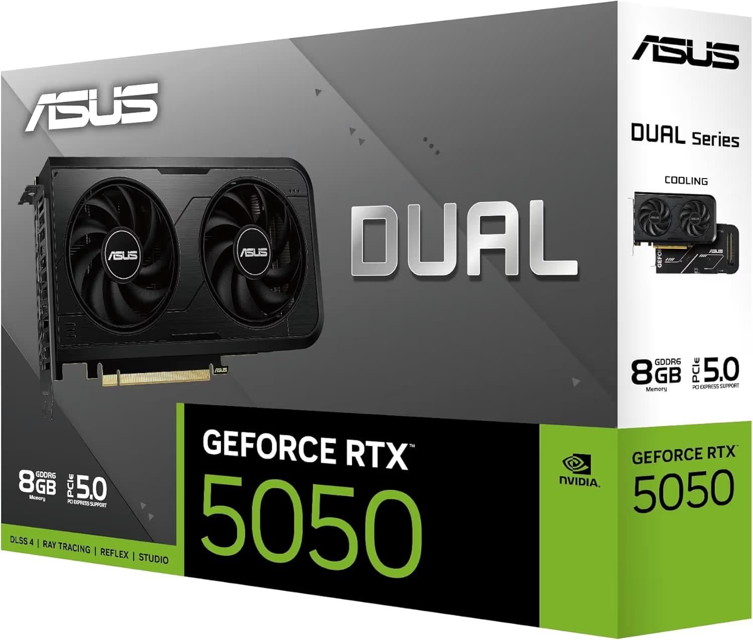 ASUS Dual GeForce RTX 5050 8GB GDDR6 OC Edition image