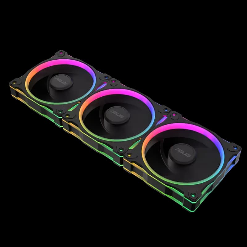 ASUS Prime MR120 ARGB Reverse Fan Triple Pack Black image