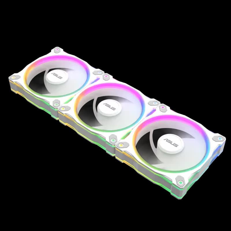 ASUS Prime MR120 ARGB Reverse Fan Triple Pack White image