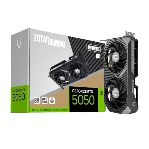ZOTAC GAMING GeForce RTX 5050 Twin Edge OC White Edition 8GB GDDR6 main image