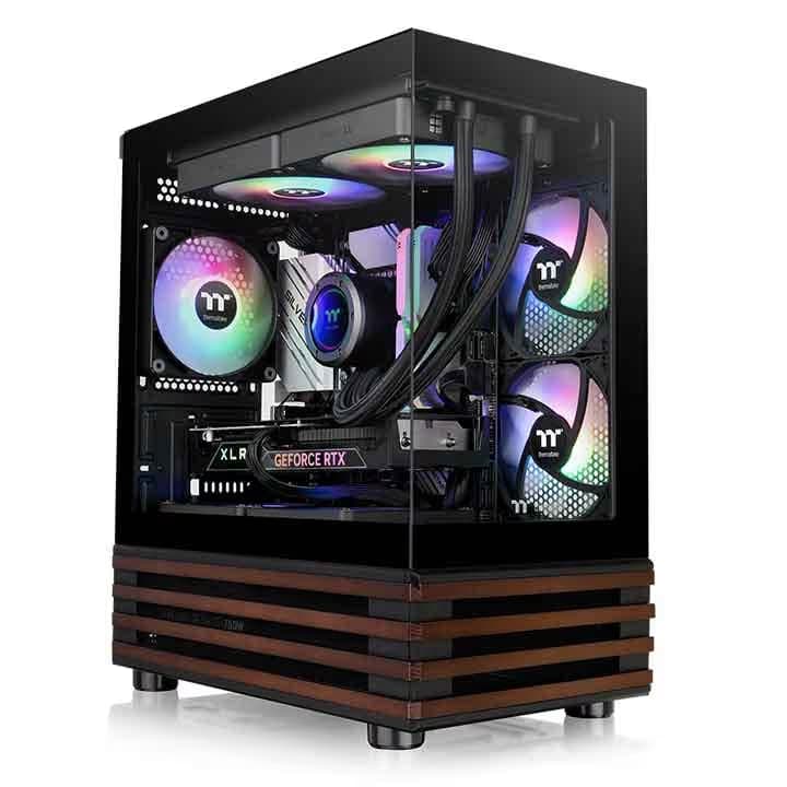 Thermaltake View 170 WS ARGB Black (WOOD) image