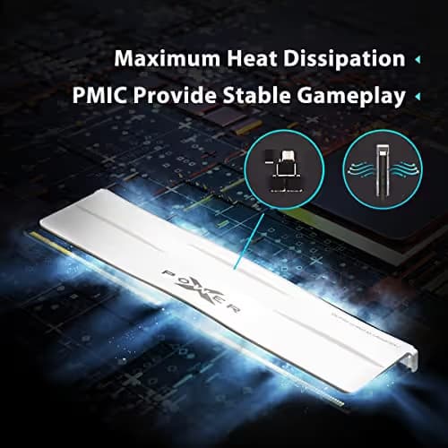 Silicon Power DDR5 16GB (2x8GB) Zenith 5200MHz CL38 WHITE image
