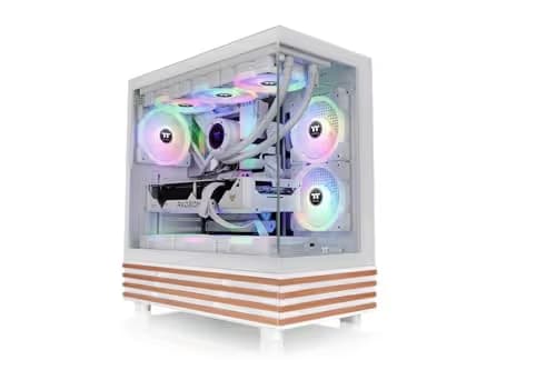Thermaltake View 270 Plus WS ARGB Snow Mid Tower Chassis main image