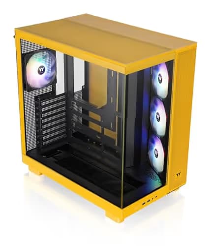 Thermaltake View 380 XL TG ARGB Bumblebee Mid Tower Chassis main image