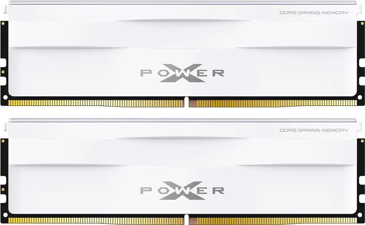 Silicon Power DDR5 32GB (2x16GB) Zenith 6800MHz CL40 White image