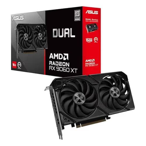 ASUS Dual Radeon RX 9060 XT 16GB GDDR6 main image