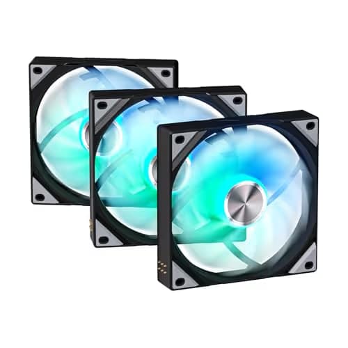 TRYX ROTA SL ARGB Reverse 120mm Black 3 Pack image