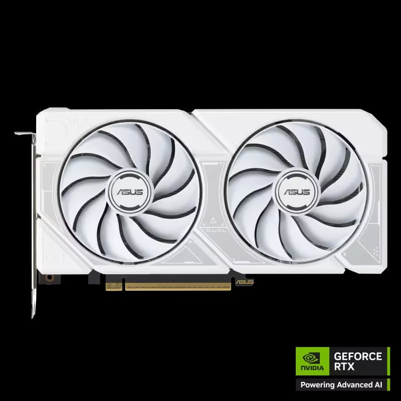 ASUS Dual GeForce RTX 5060 Ti 16GB GDDR7 White Edition image