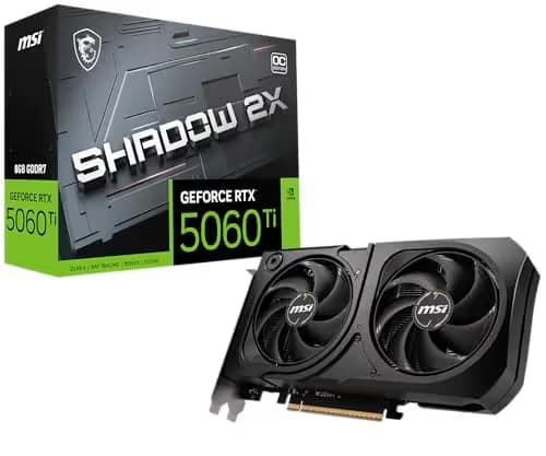 MSI GeForce RTX 5060 Ti 8G SHADOW 2X OC PLUS GDDR7 image