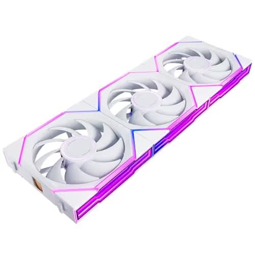 Asiahorse NYOTA Ultra 120mm Daisy Chain PWM Fans(3-Pack) White main image