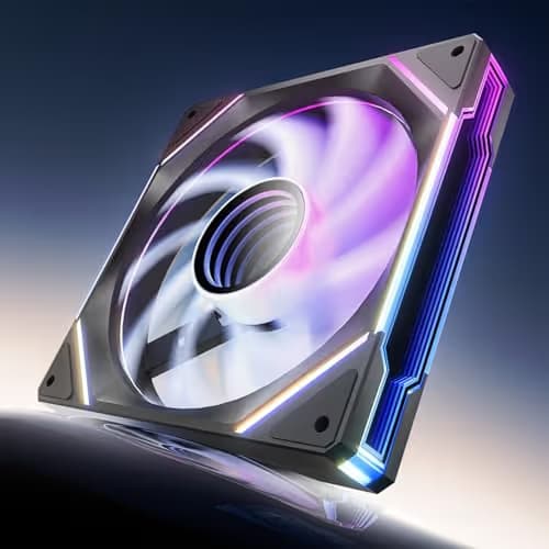 AsiaHorse Amici 140mm ARGB PC Case Fan Black image