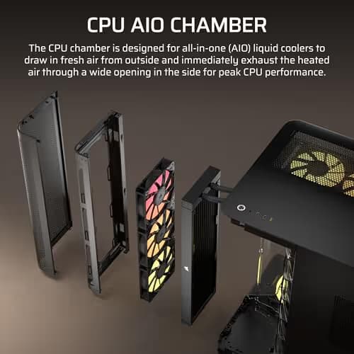 Corsair AIR 5400 RS-R ARGB Black image