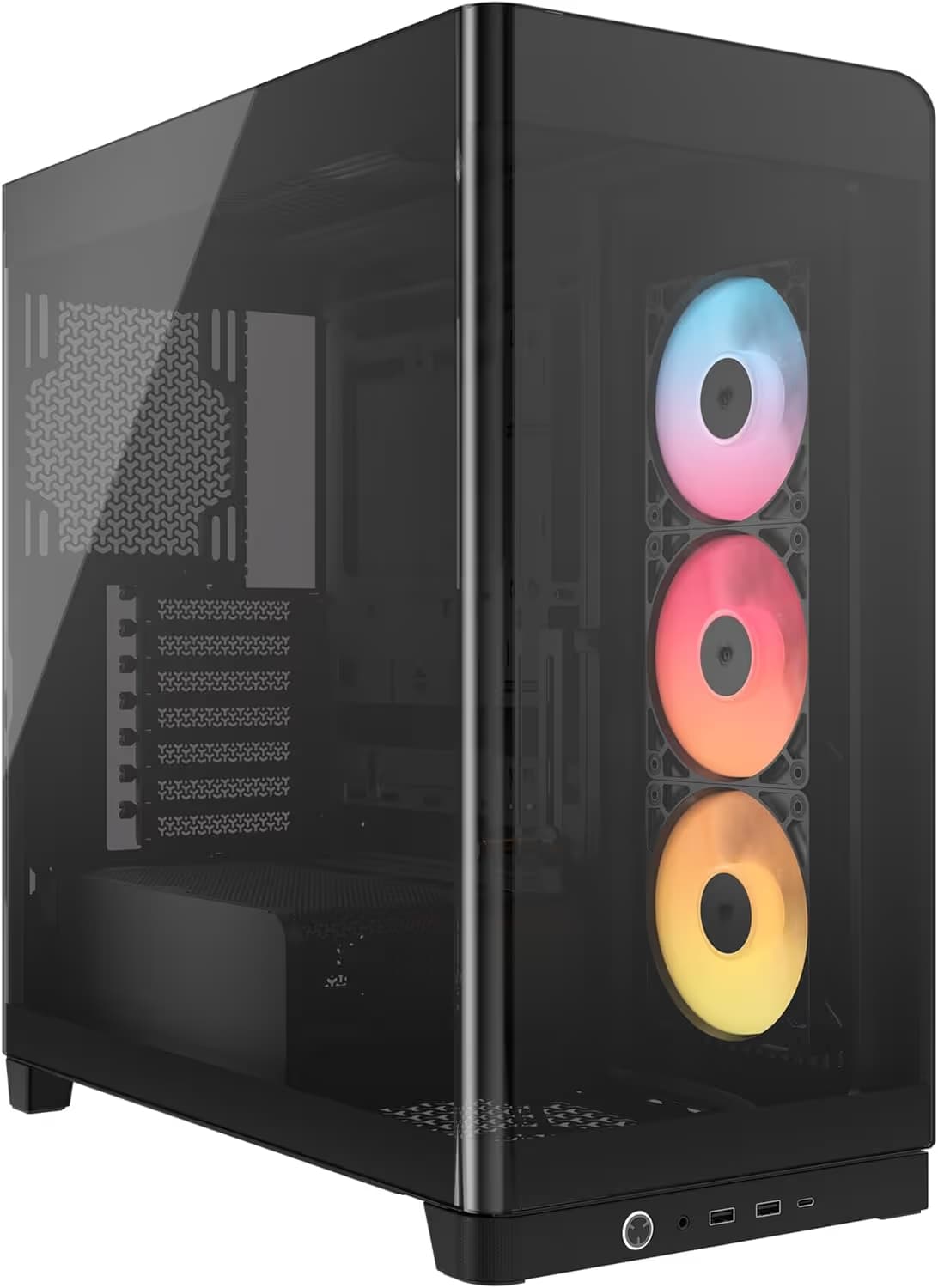 Corsair FRAME 4500X RS-R ARGB Panoramic Glass Mid-Tower PC Case Black image