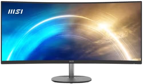 MSI PRO MP341CQ 34" UWQHD Monitor image