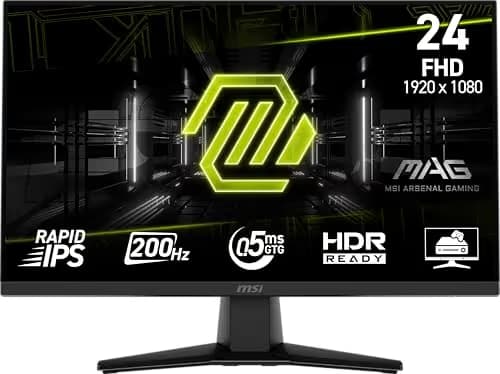 MSI MAG 242F 24" FHD IPS 200Hz image
