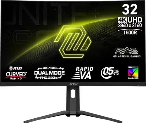 MSI MAG 321CUP QD-OLED 31.5" UHD 165Hz image