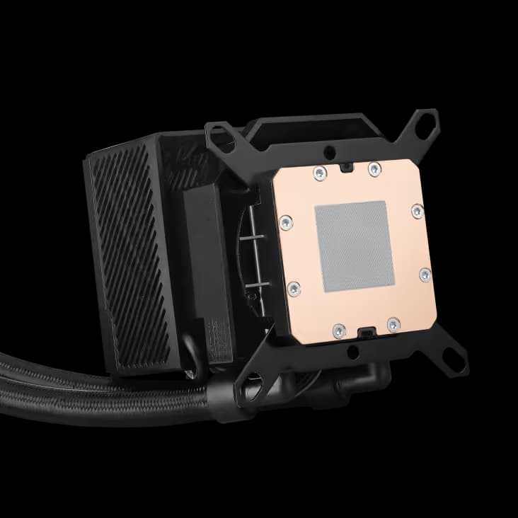 ASUS ROG Ryujin III 360 all-in-one liquid CPU cooler Black with 3.5" LCD image