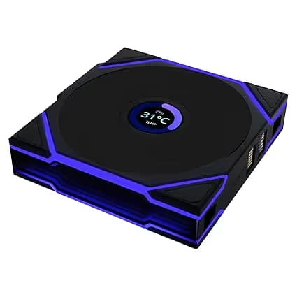 Lian Li UNI FAN TL LCD Wireless 120mm Black image