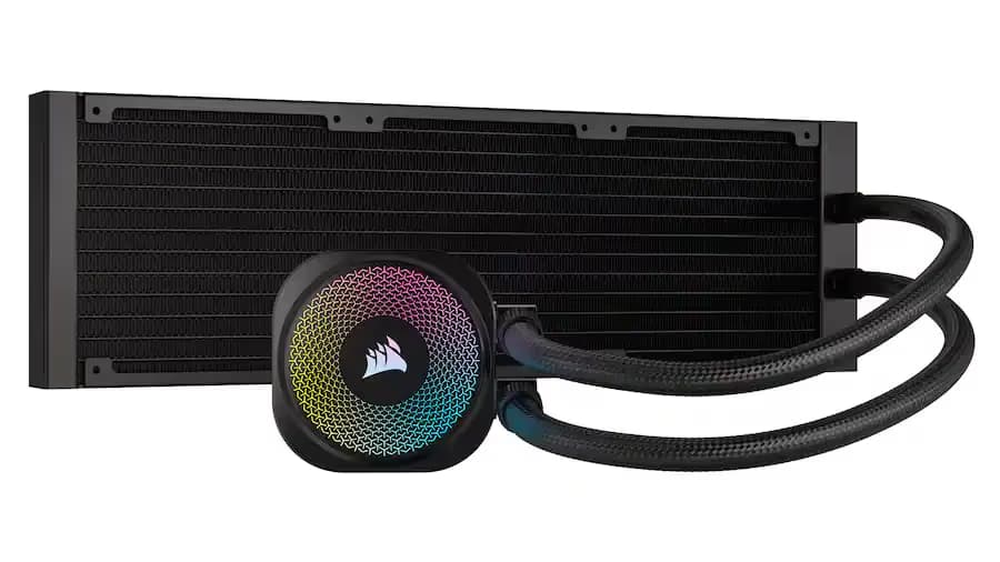 Corsair iCUE LINK TITAN Water 360mm RX RGB Black AIO Liquid Cooler image