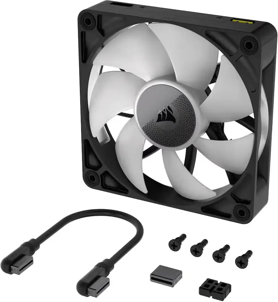 Corsair iCUE LINK RX120 RGB 120mm PWM Single Fan Black image