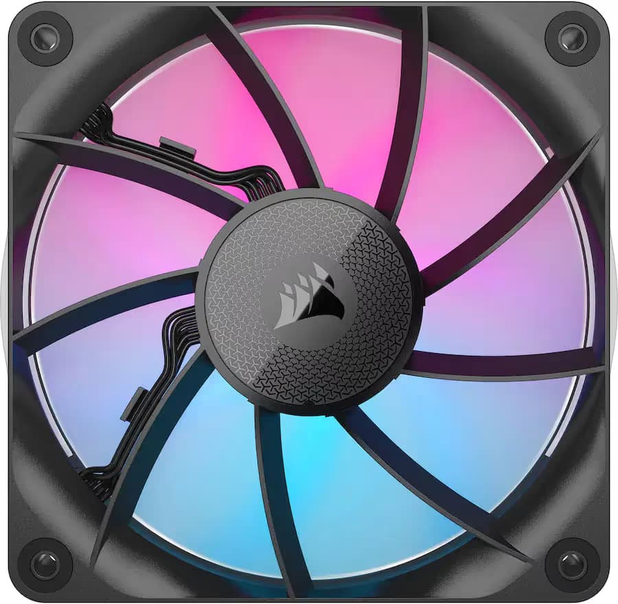Corsair iCUE LINK RX120 RGB 120mm PWM Single Fan Black image