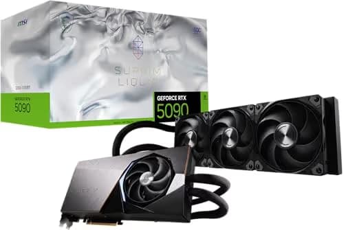 MSI GeForce RTX 5090 32G SUPRIM LIQUID SOC GDDR7 main image