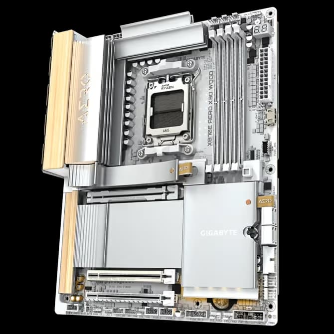 GIGABYTE X870E AERO X3D WOOD AM5 DDR5 ATX image