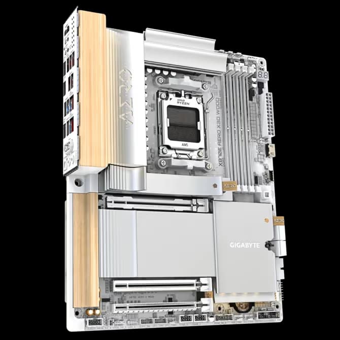 GIGABYTE X870E AERO X3D WOOD AM5 DDR5 ATX image