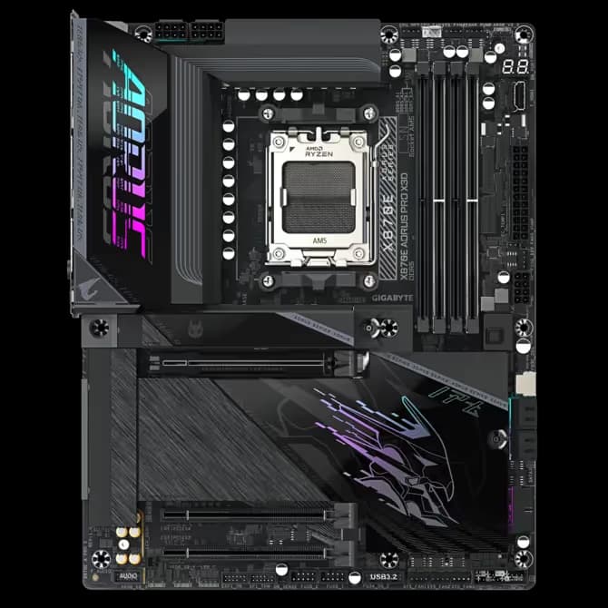 GIGABYTE X870E AORUS PRO X3D AM5 DDR5 ATX image