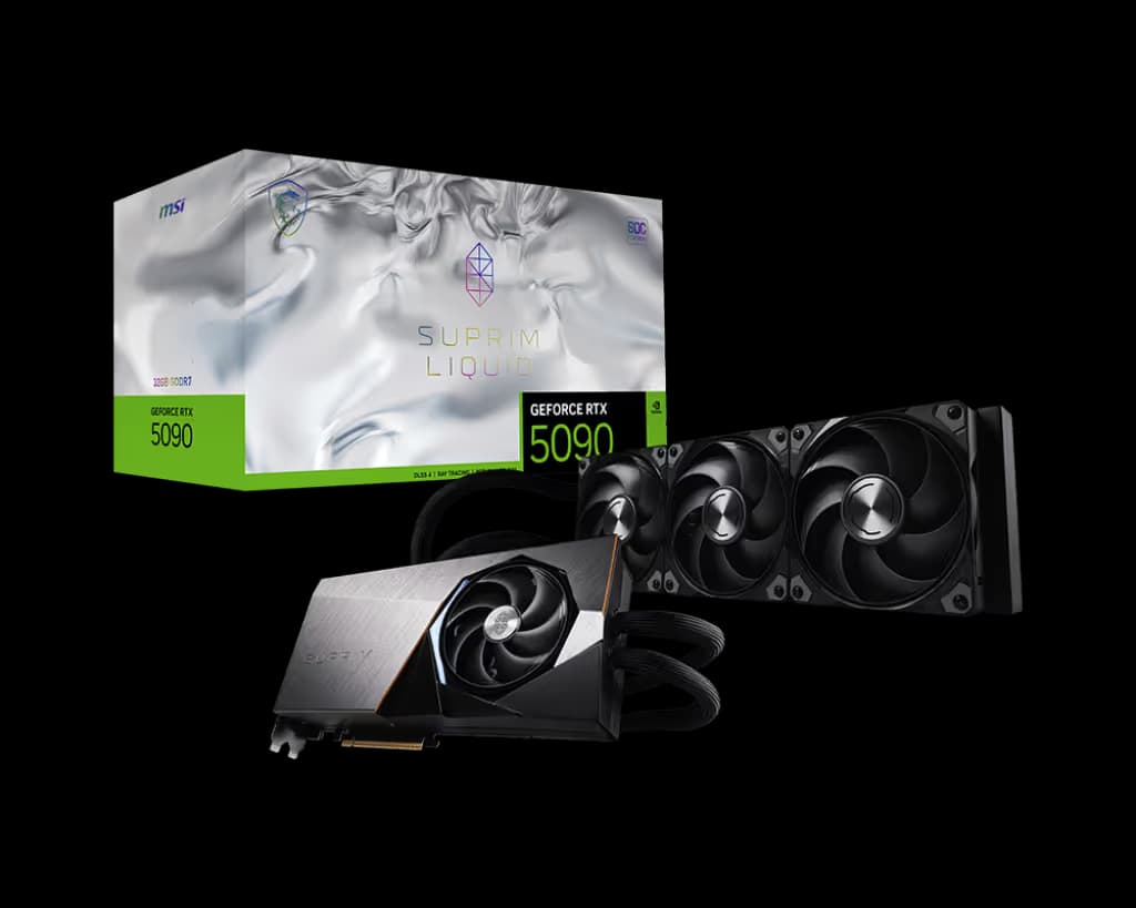MSI SUPRIM LIQUID OC GeForce RTX 5080 16 GB image